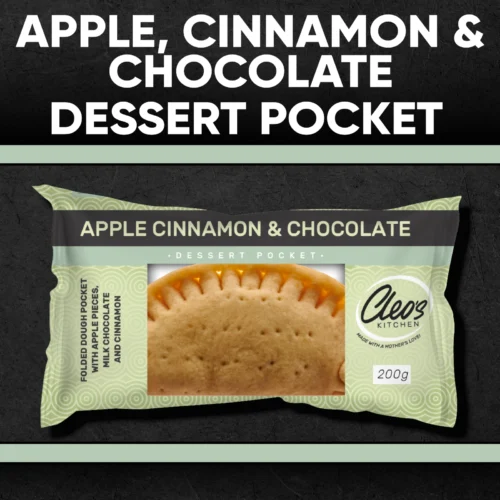 Apple, Cinnamon & Chocolate Dessert Pocket