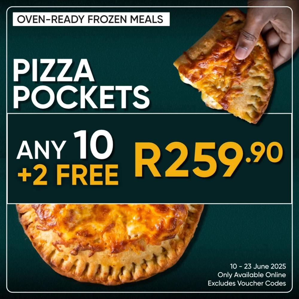 Any 10 Pizza Pockets Get 2 FREE!
