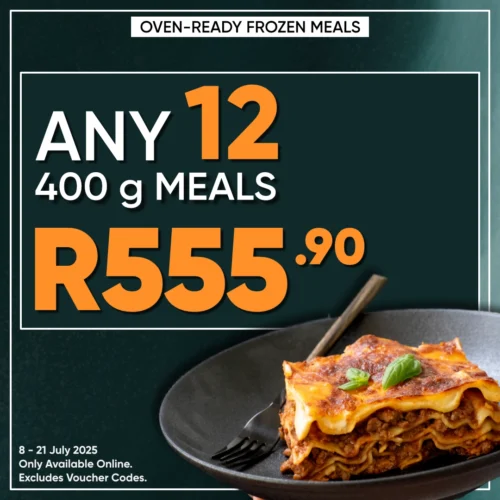 Any 12 x 400 g Pasta Meals