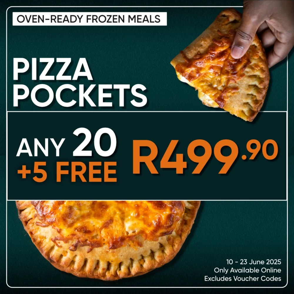 Any 20 Pizza Pockets Get 5 FREE!