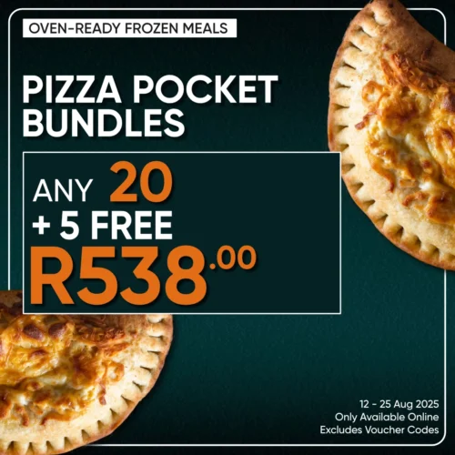 Any 20 Pizza Pockets Get 5 FREE!