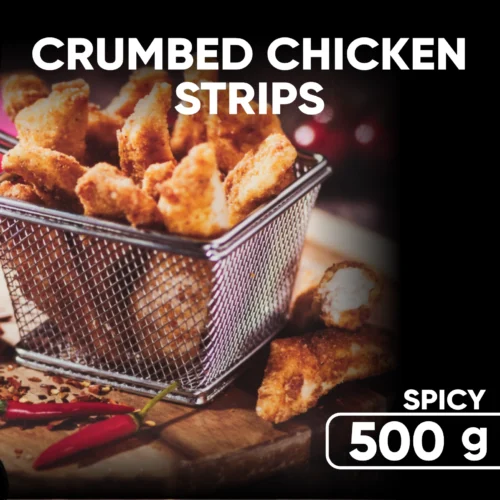 Crumbed Chicken Strips - Spicy (500 g)