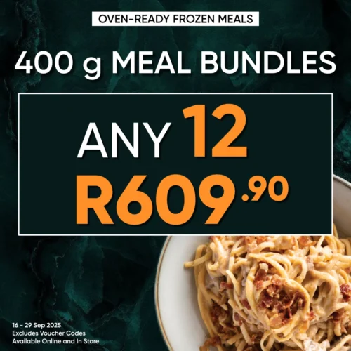 Any 12 x 400 g Pasta Meals
