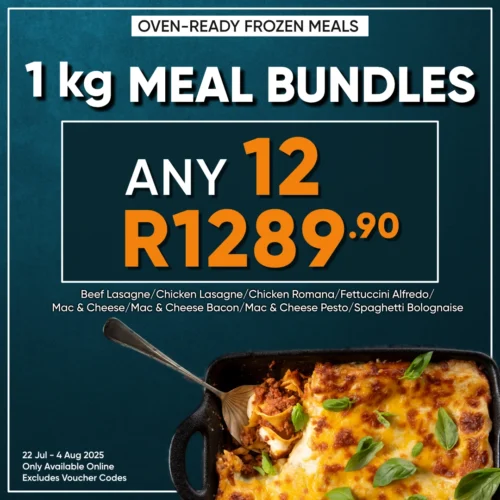 Any 12 x 1 kg Meal Bundle