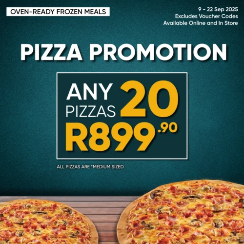 Any 20 Pizzas