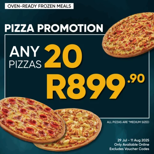 Any 20 Pizzas