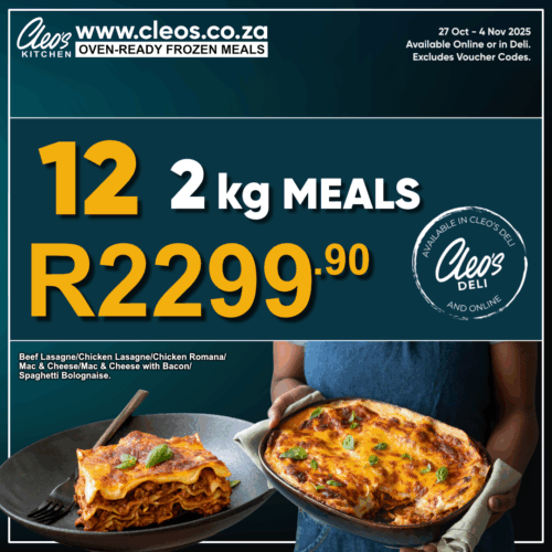 Any 12 x 2 kg Meal Bundle!