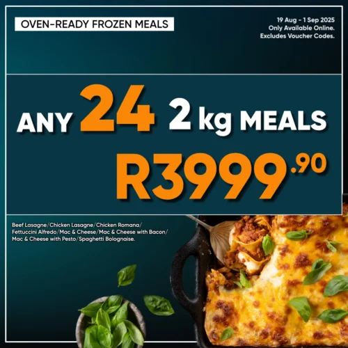 Any 24 x 2 kg Meal Bundle!