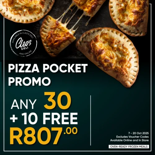 Any 30 Pizza Pockets Get 10 FREE!