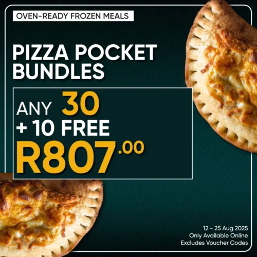 Any 30 Pizza Pockets Get 10 FREE!