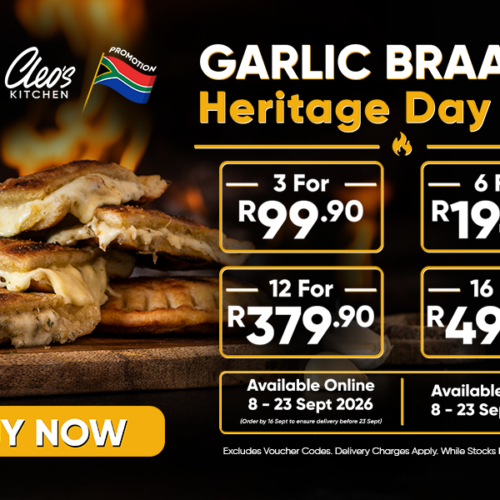 3 Garlic Braai Pies