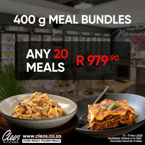 Any 20 x 400 g Pasta Meals