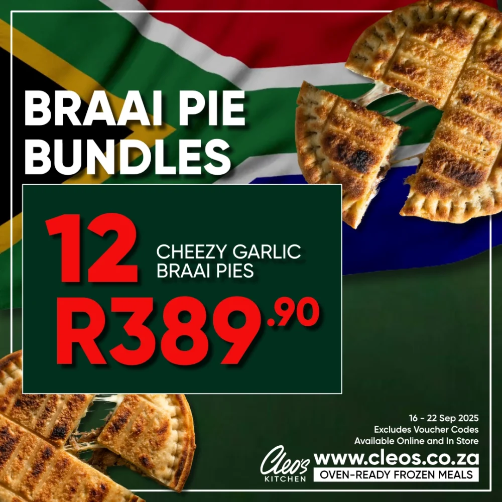 12 Garlic Braai Pies