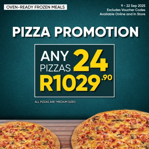 Any 24 Pizzas
