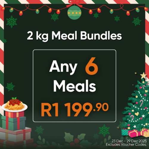 Any 6 x 2 kg Meal Bundle!