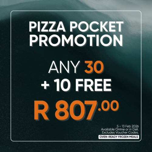 Any 30 Pizza Pockets Get 10 FREE!
