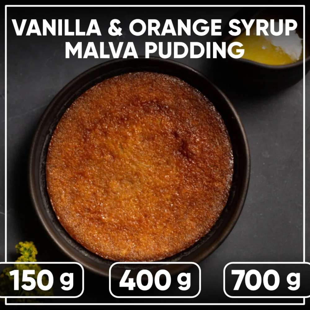 Malva Pudding - Vanilla & Orange Syrup