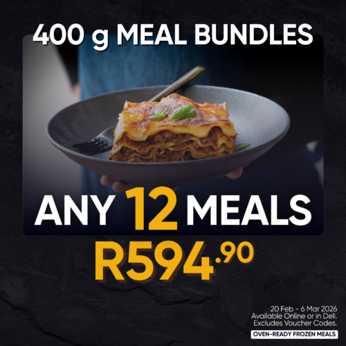 Any 12 x 400 g Pasta Meals
