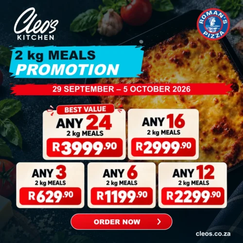 Any 3 x 2 kg Meals Bundle