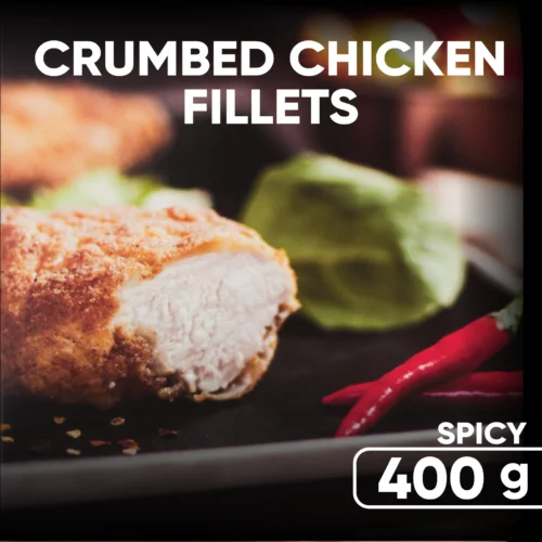 Crumbed Chicken Fillets - Spicy (400 g)
