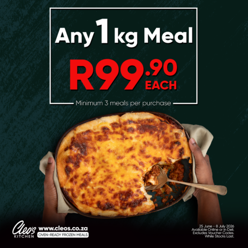 1 kg Meals - R99.90 each