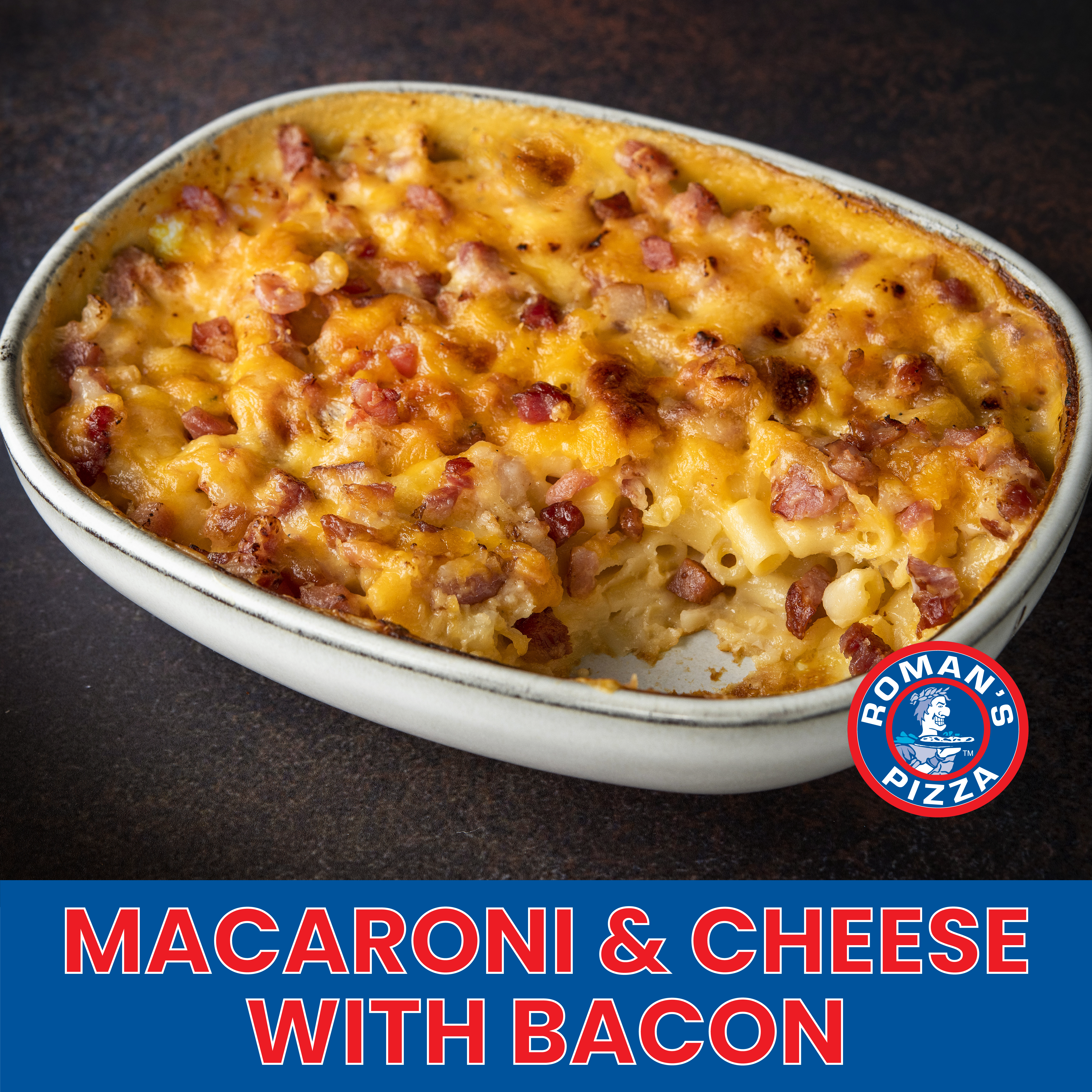 Romans Frozen Macaroni Cheese with Bacon