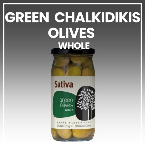 Green Chalkidikis Olives Whole