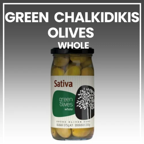 Green Chalkidikis Olives Whole