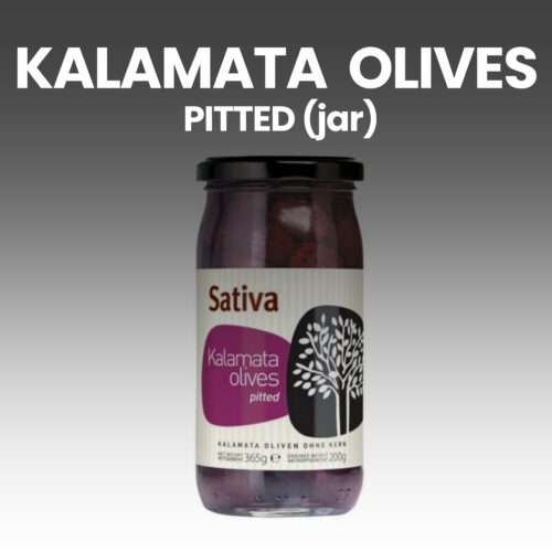 Kalamata Olives Pitted - Jar