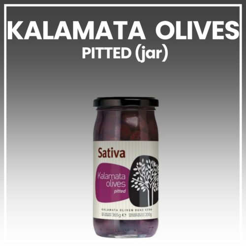 Kalamata Olives Pitted - Jar