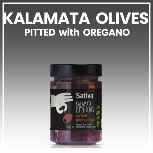 Kalamata Olives Pitted Marinated With Fresh Oregano
