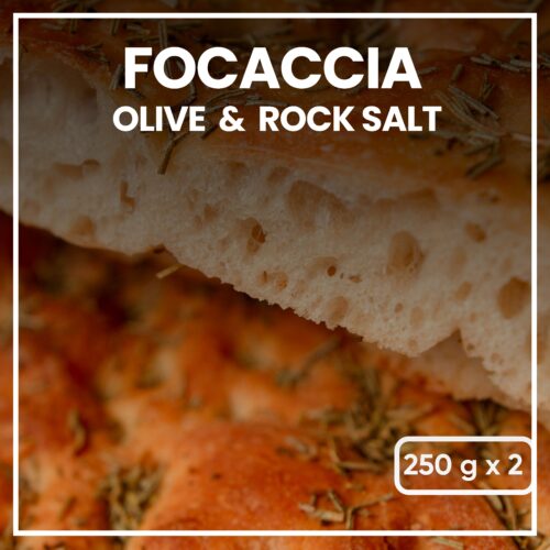 Focaccia Rosemary & Rocksalt (250g)