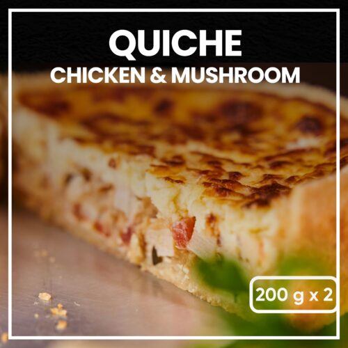 Quiche Chicken & Mushroom (200g)
