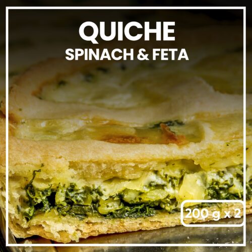 Quiche Spinach & Feta (200g)