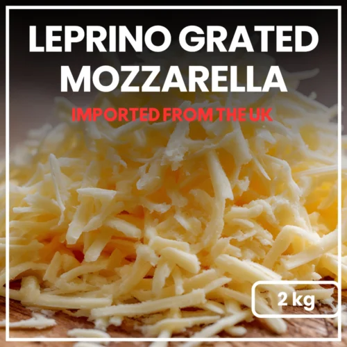 Leprino Grated Mozzarella (2 kg)