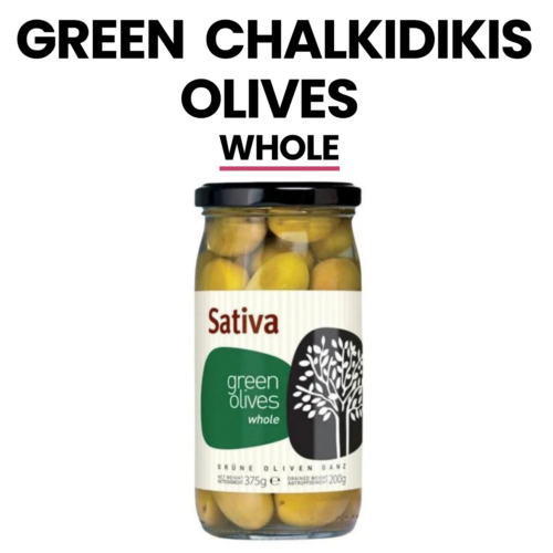 Green Chalkidikis Olives Whole