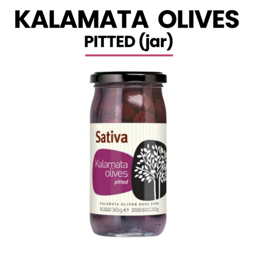 Kalamata Olives Pitted - Jar