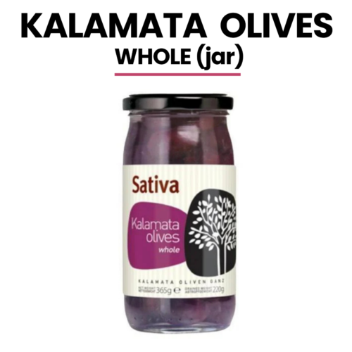 Kalamata Olives Whole - Jar
